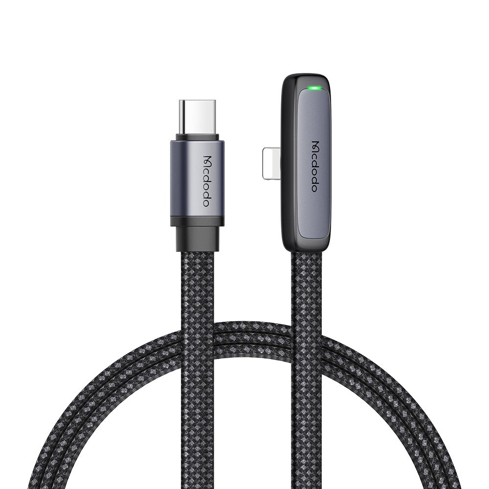 USB-C to Lightning Zebra Series 90 Degree