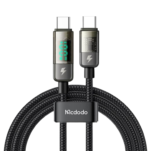 100W USB-C to USB-C Auto Power Off Cable