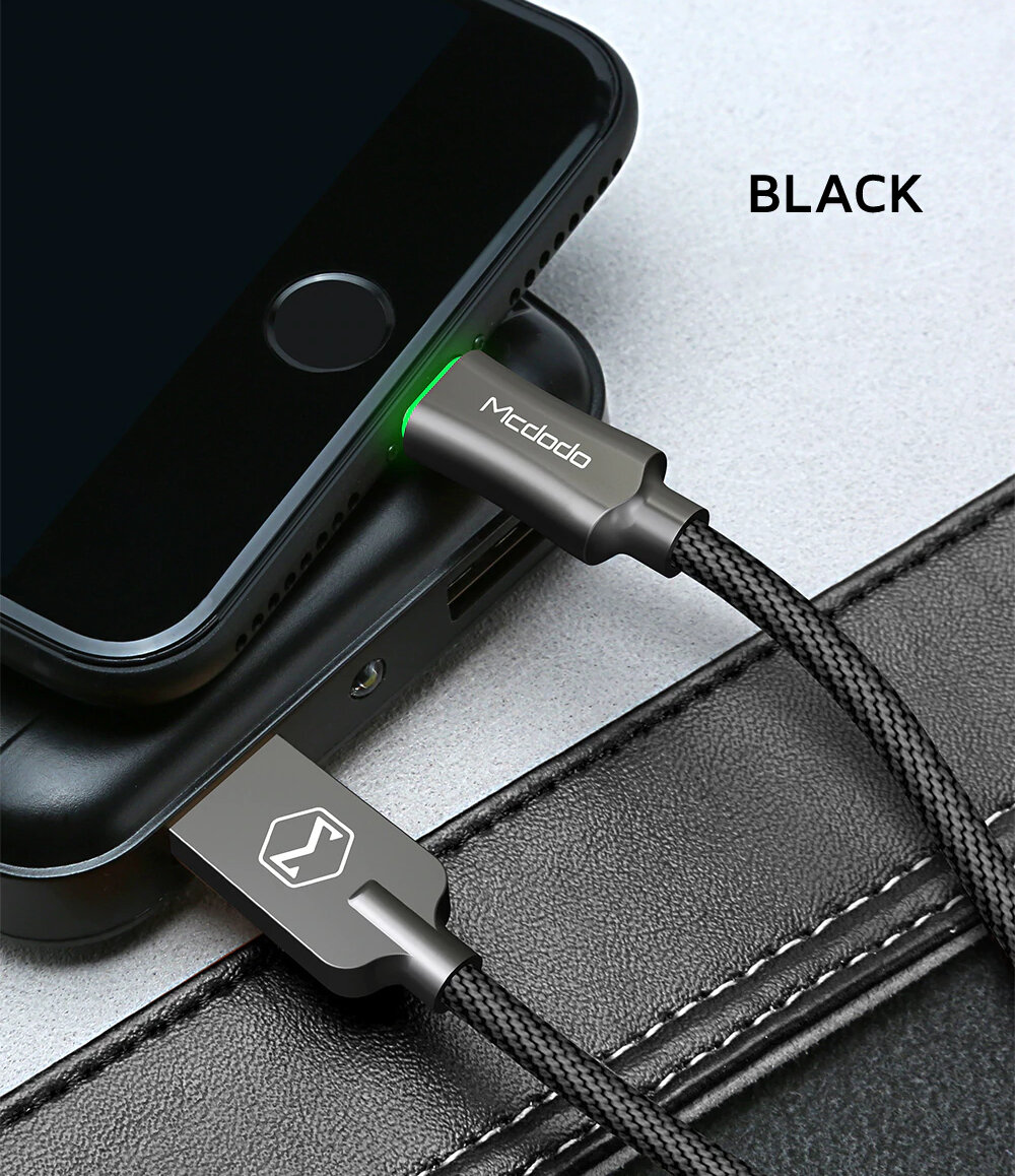 Classic Auto Power-Off Cable in Black