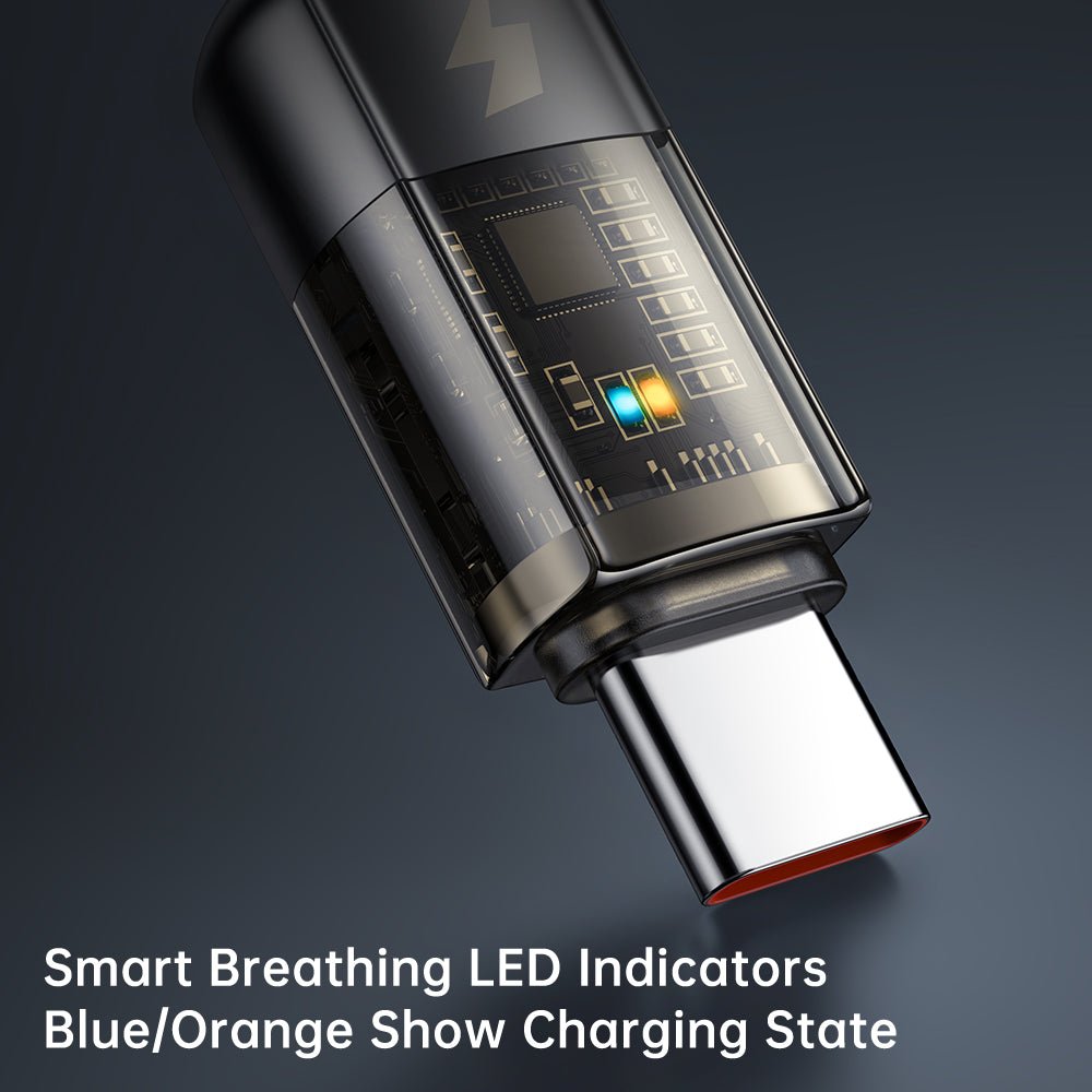 6A USB-C Cable Auto Power Off (Length 1.2M)