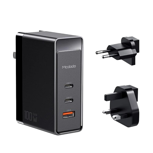 100W GaN Triple USB Charging Adapter